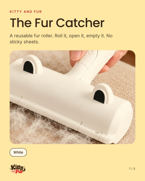 The Fur Catcher: reusable fur roller