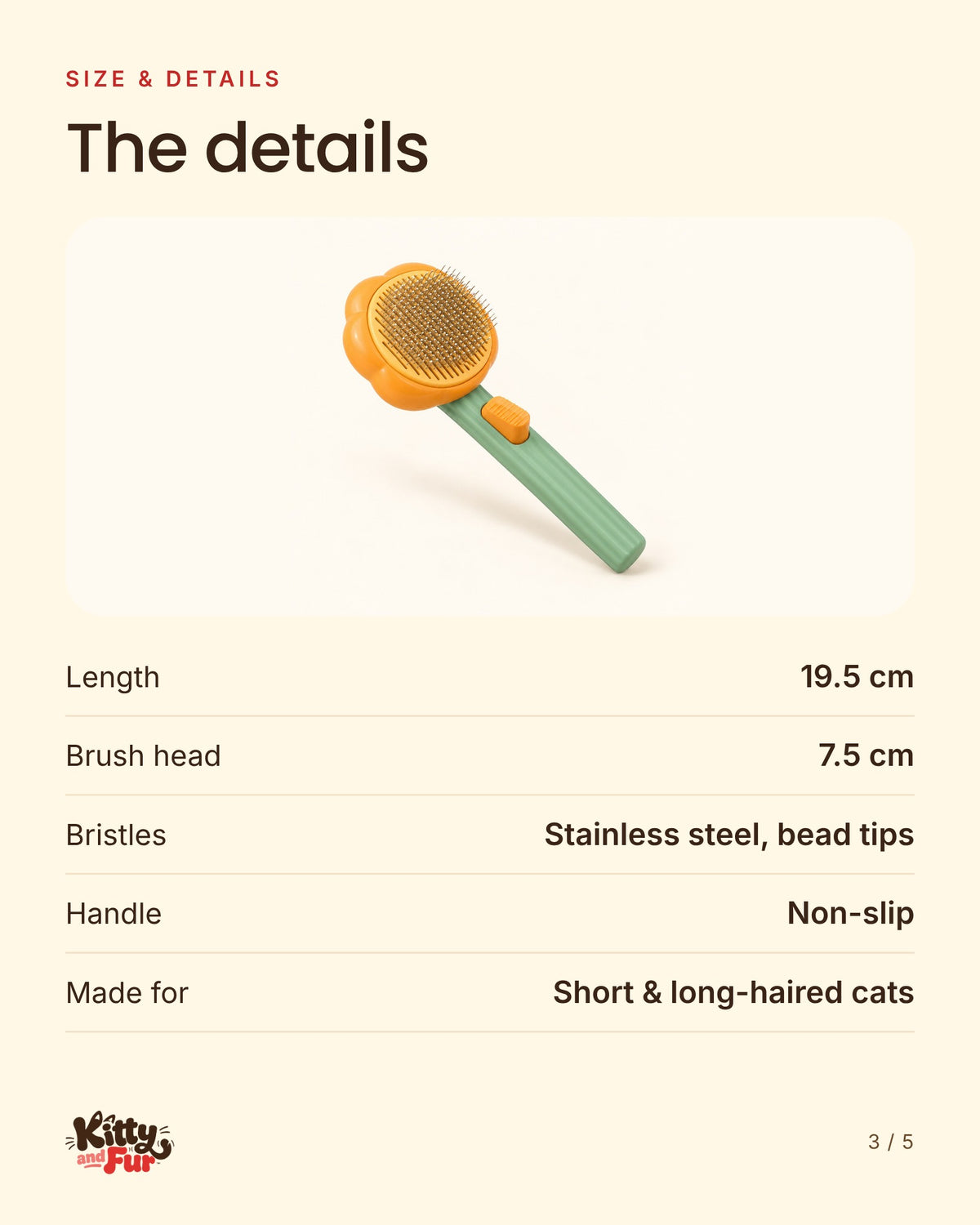 The Pumpkin Brush size and details