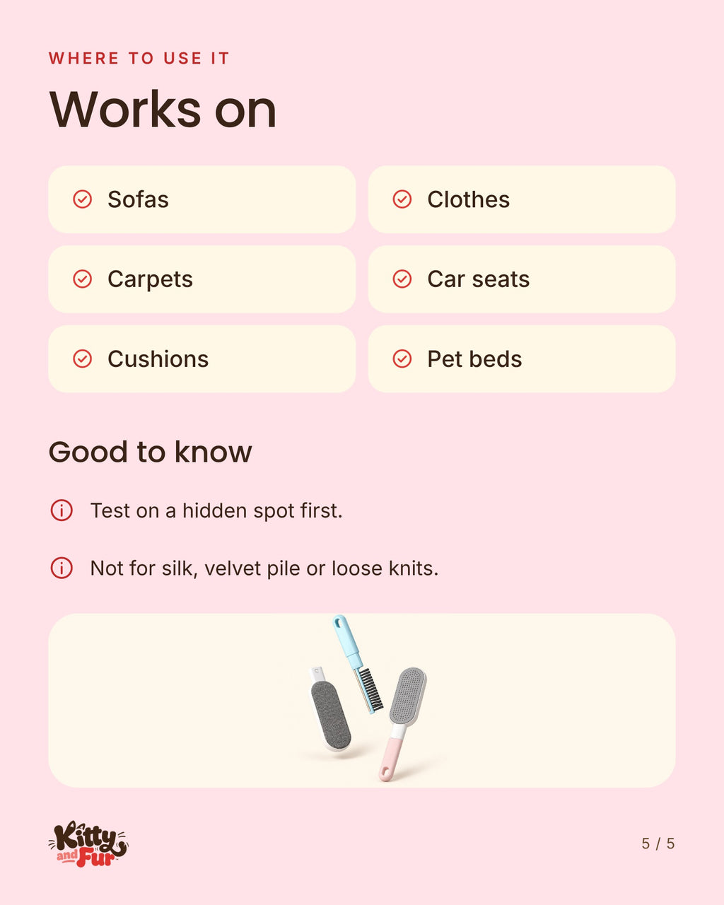 Where the Sofa Brush Set works