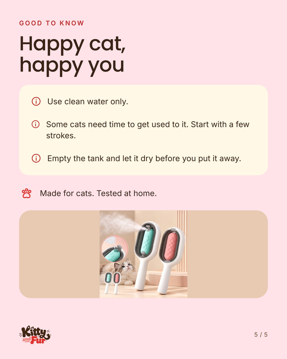 Water Comb: good to know
